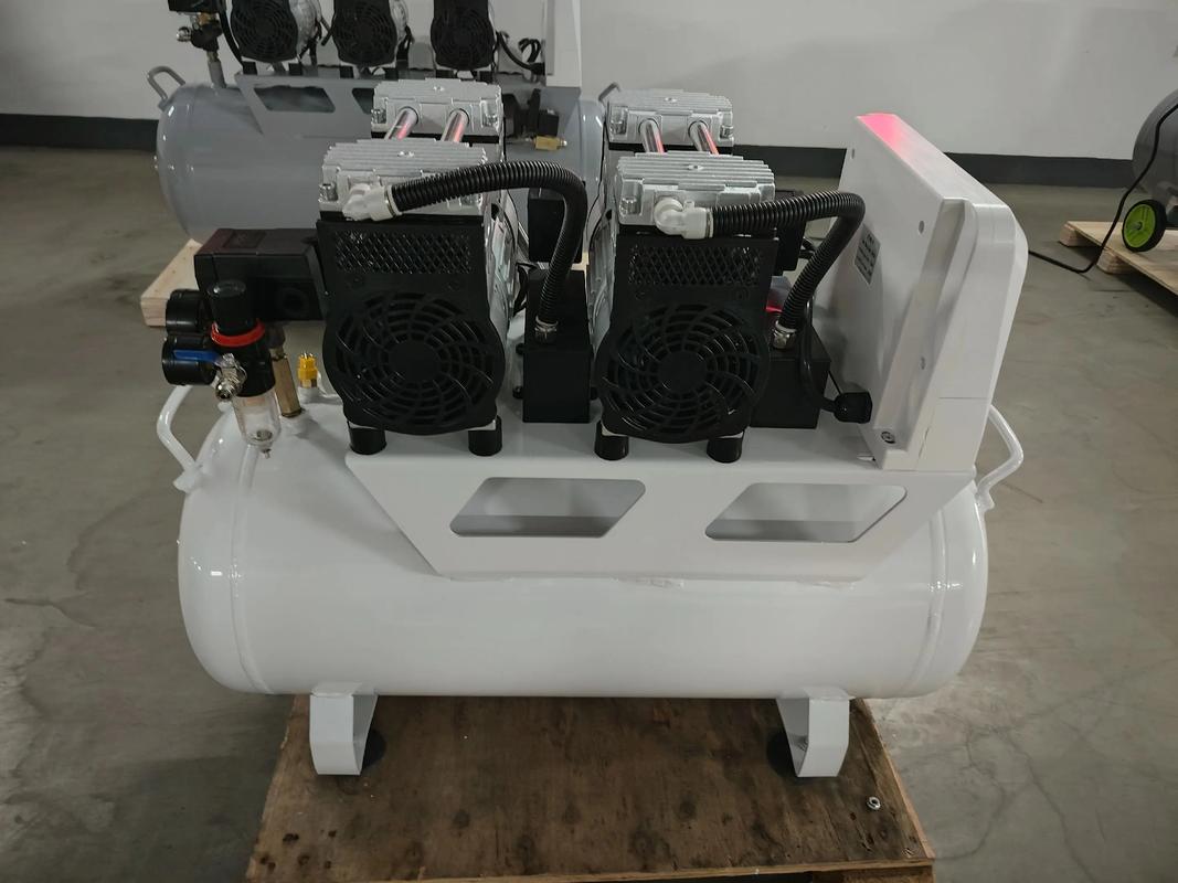 牙科電動空氣壓縮機 #生產(chǎn)車間現(xiàn)場 #新科技新技術(shù)